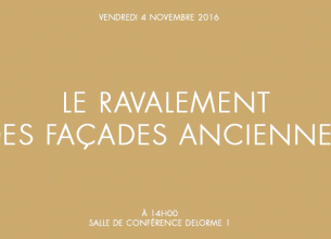 Le Ravalement des façades anciennes