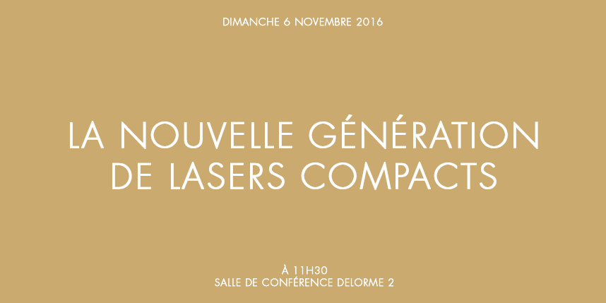 La Nouvelle génération de lasers compacts