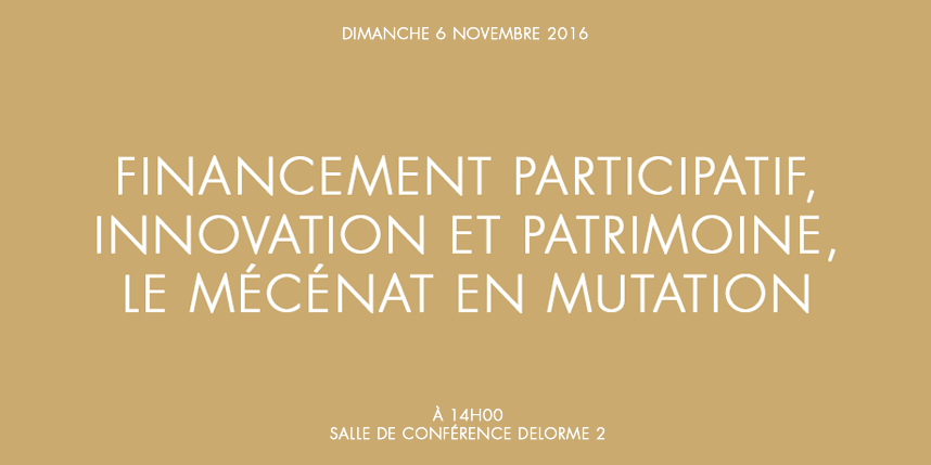 Financement participatif, innovation et patrimoine, le mécénat en mutation