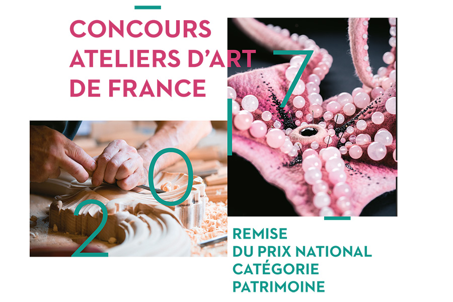 Remise du Prix National « Concours Ateliers d’Art de France 2017 »