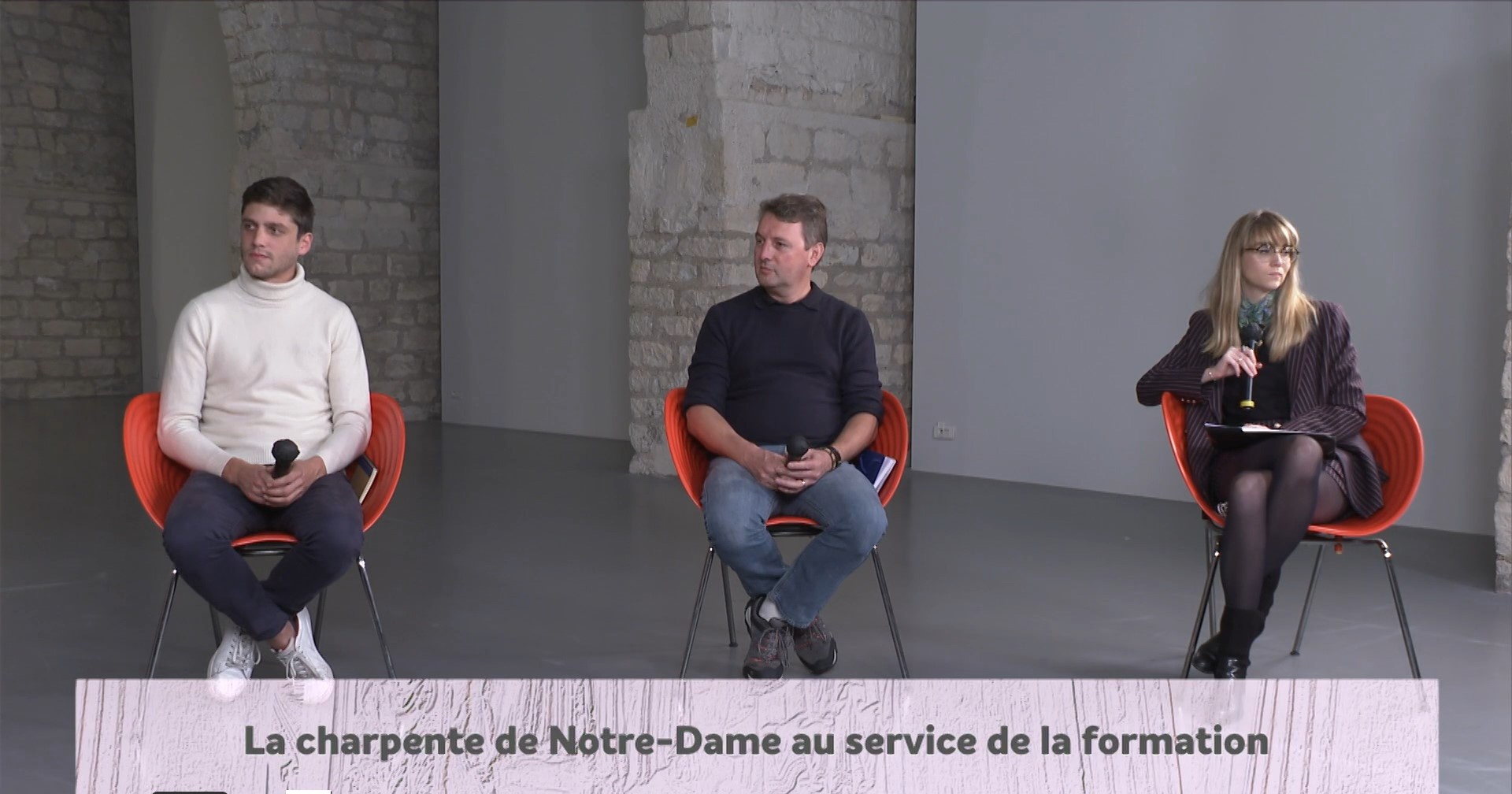 La charpente de Notre-Dame au service de la formation