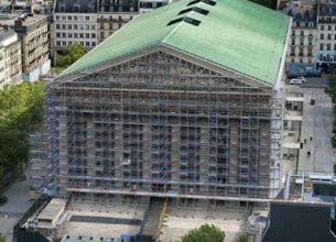 La restauration du pronaos de l’église de la Madeleine – Paris