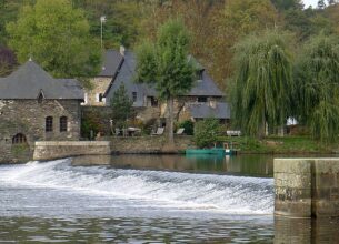 Destruction des moulins à eau